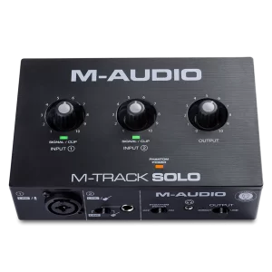 Sound Card Thu Âm Hát Live M Audio M Track Solo