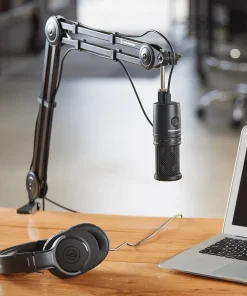 Chân Mic Kẹp Bàn Audio-Technica At8700C/Xlrc Chính Hãng