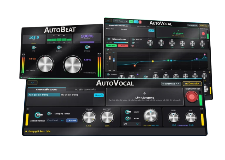 Vst Plugin Autovocal - Chỉnh Project Theo Giọng Tự Động 4 Phần Mềm Hát Live Vst Plugin Chỉnh Project Theo Giọng